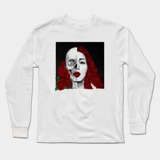 Girl & Skull Long Sleeve T-Shirt